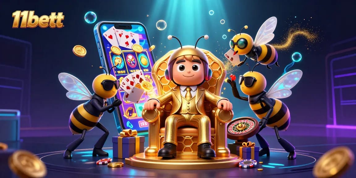 Experience thrilling wins with 11bett's vibrant casino games and captivating characters.
