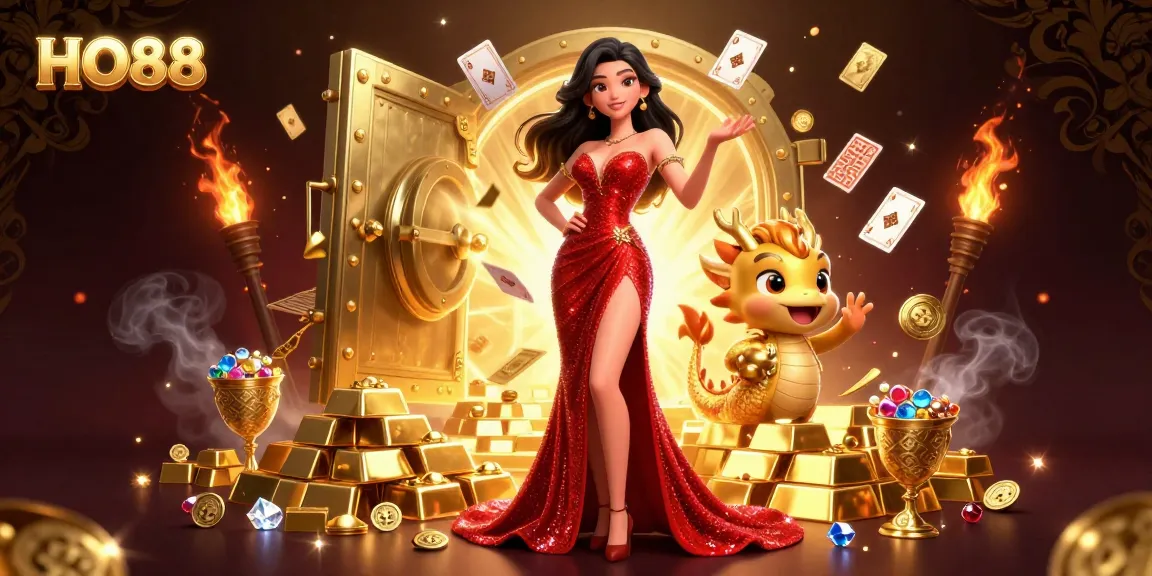 Experience the thrill of winning at HO88 with captivating live casino games in a vibrant setting.
