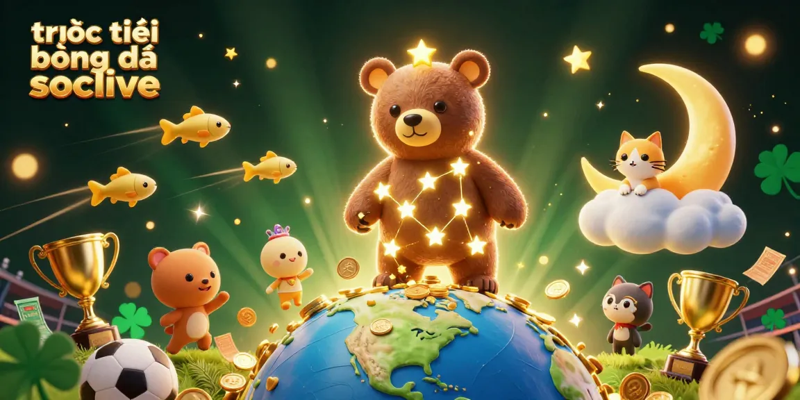 Watch trực tiếp bóng đá socolive with dynamic sports elements in a vibrant 3D scene