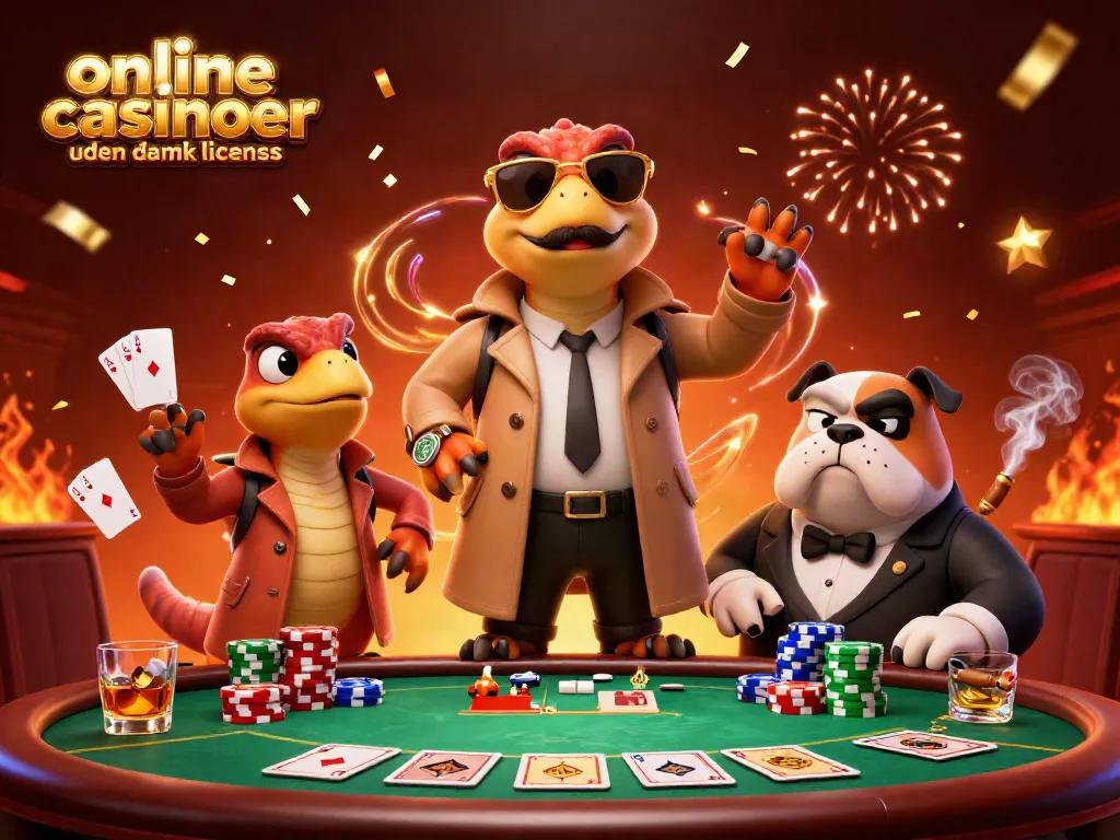 Win big at online casinoer uden dansk licens with playful raptors and games galore.