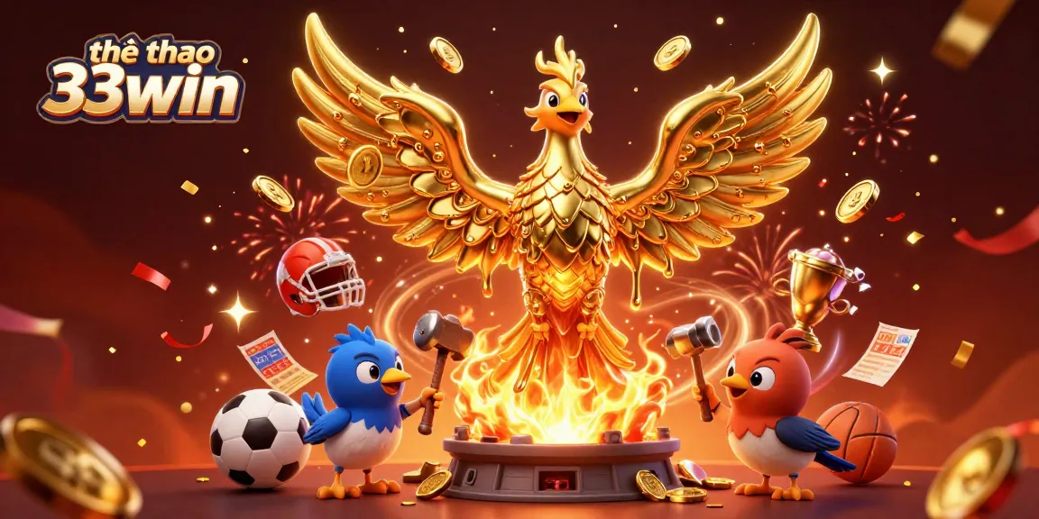 Experience exhilarating sports betting at thể thao 33win with lively characters and vibrant elements.