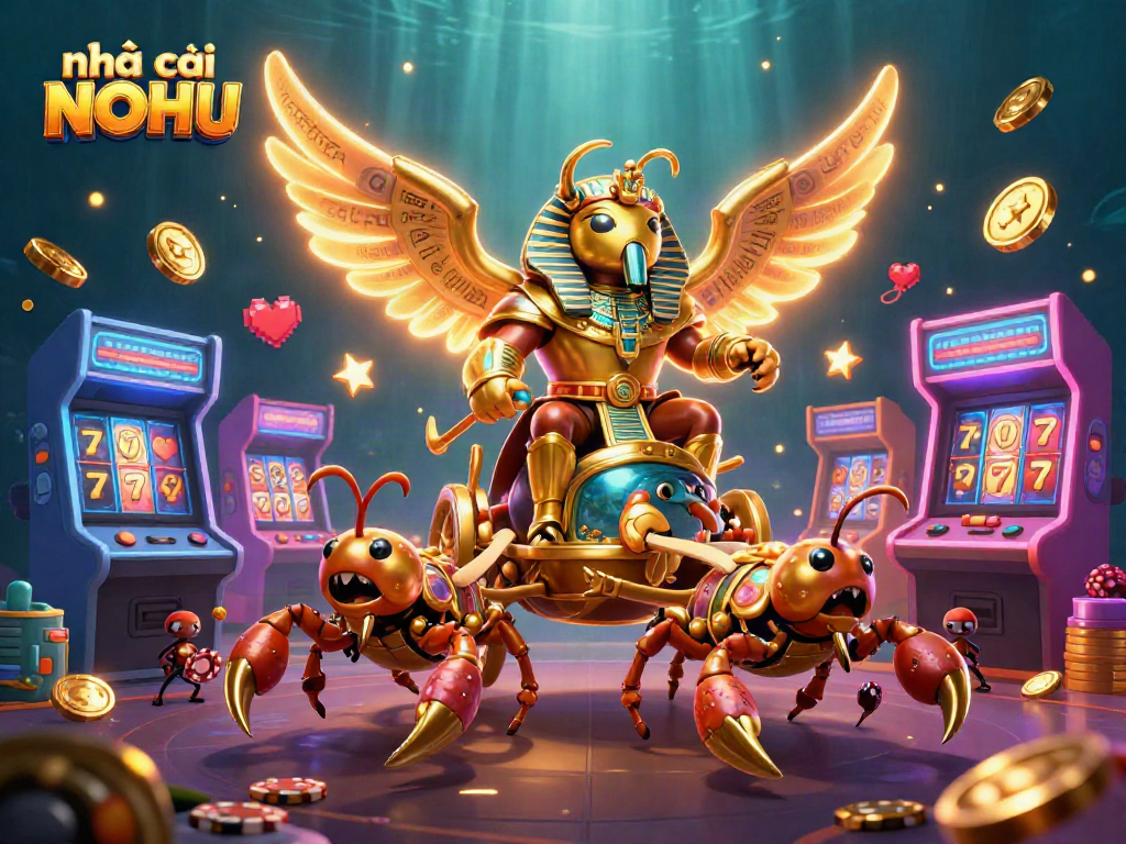 Spin the reels and win at nhà cái NOHU with captivating 3D characters and casino elements!
