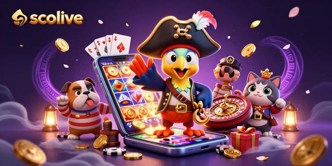 socolive engages players with thrilling 3D casino action featuring vibrant slot games and dynamic characters.