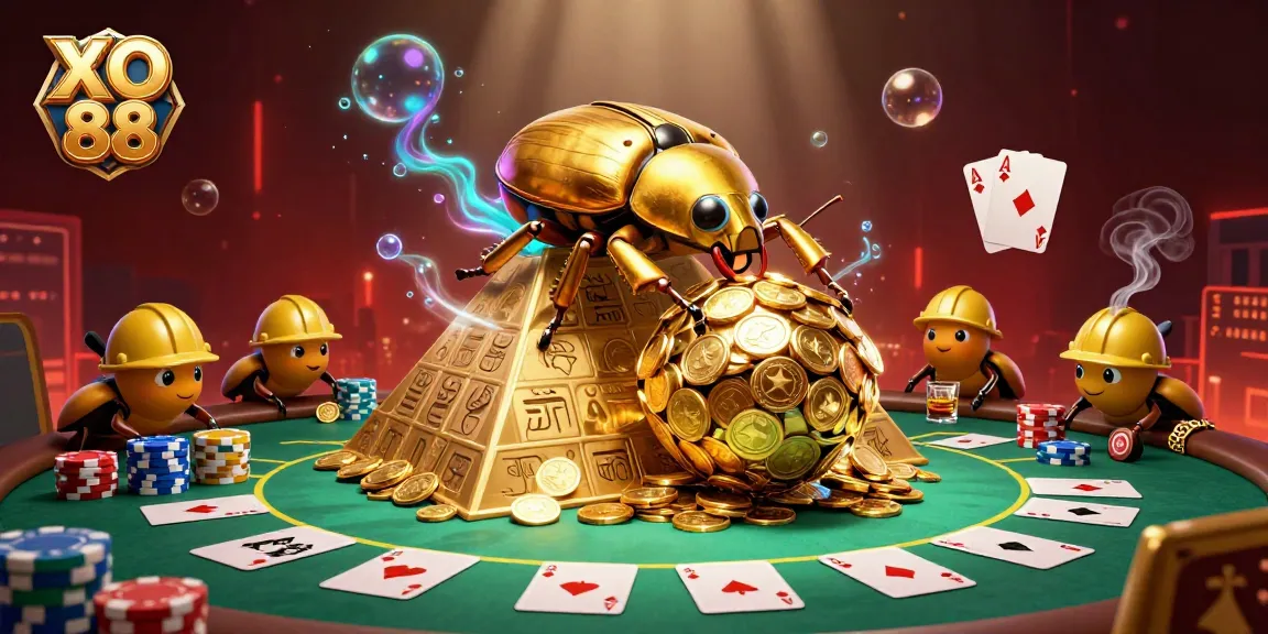 Experience excitement with XO 88 in an engaging scene depicting casino action and vibrant colors.