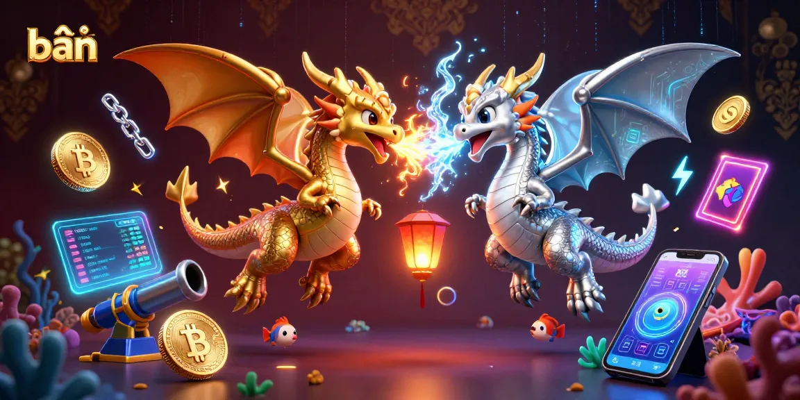 Engage in bắn cá gameplay amidst colorful sea creatures and vibrant underwater elements.