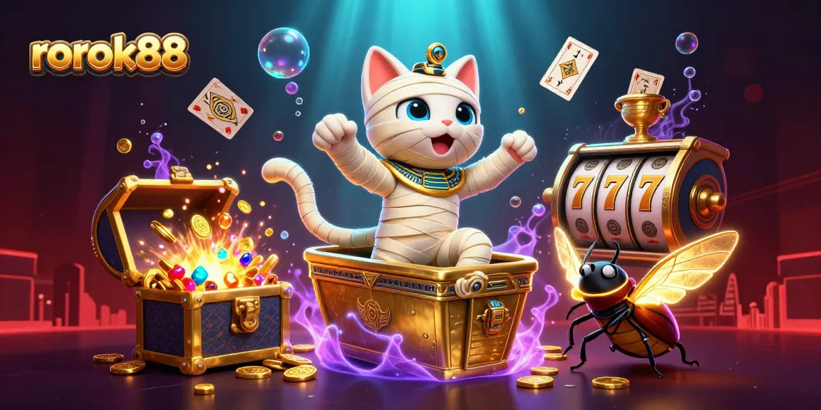 Engage with rokok88 in a thrilling casino adventure featuring dynamic characters and vibrant elements.