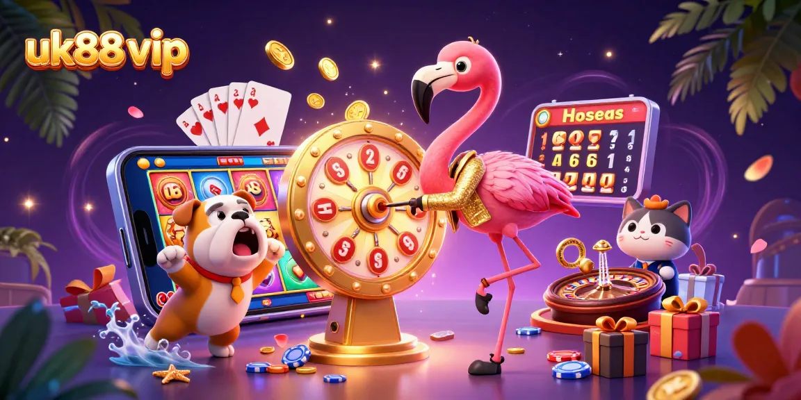 Experience excitement at uk88 vip with colorful games, vibrant prizes, and energetic characters.