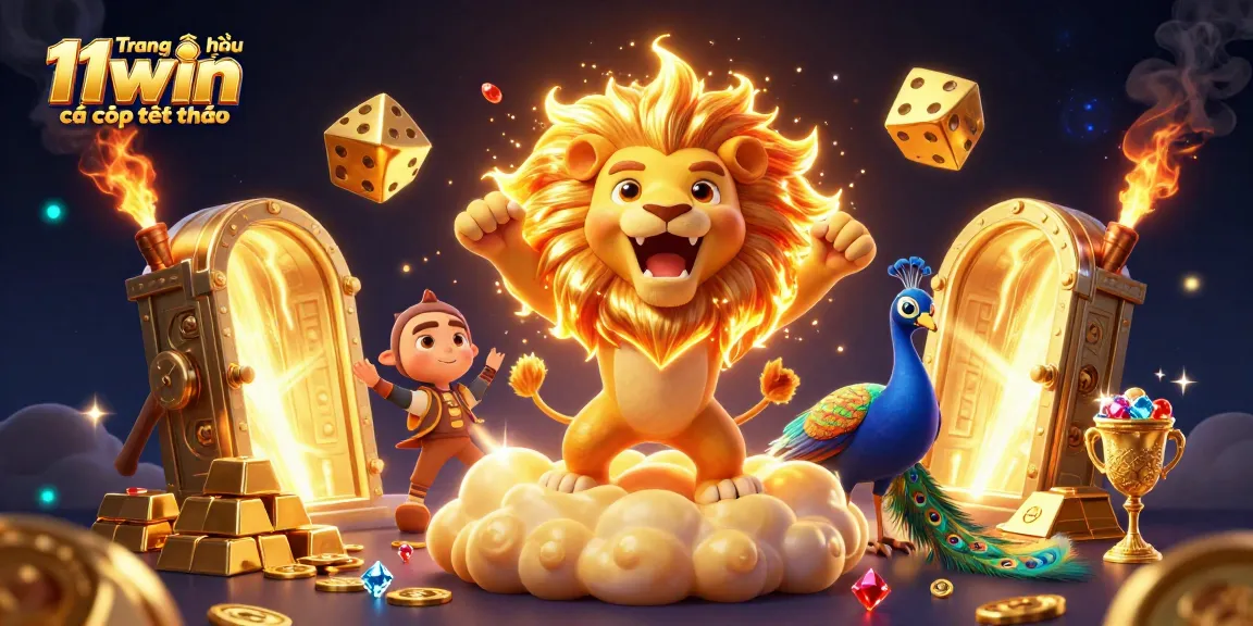 Engage in sports betting excitement with Trang chủ 11win cá cược thể thao in a vibrant casino scene.