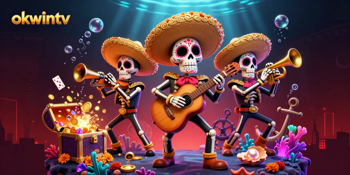 Engage with okwintv to experience vibrant 3D art showcasing dynamic gambling graphics.