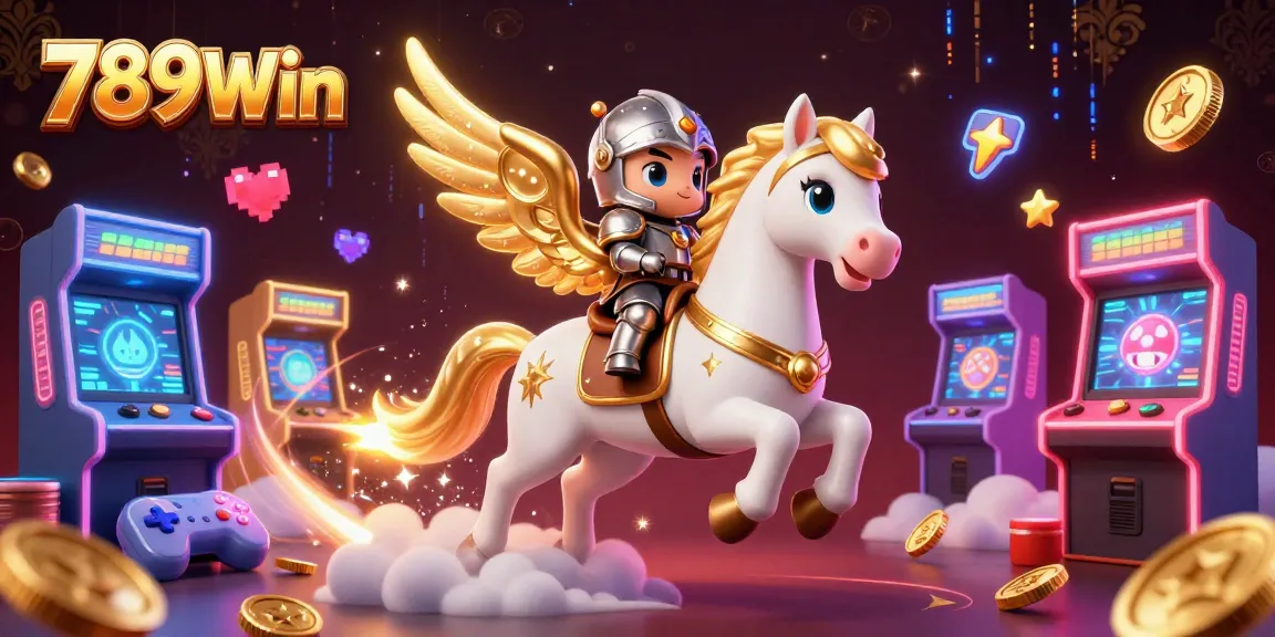 Explore exciting winning moments at 789Win, with vibrant casino-themed 3D illustration.