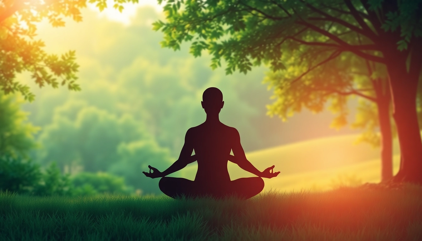 Enhance your wellbeing with essential mental health tips in a tranquil meditation scene.